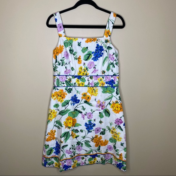 Ann Taylor Dresses & Skirts - Ann Taylor Linen Cotton Blend Floral Sundress